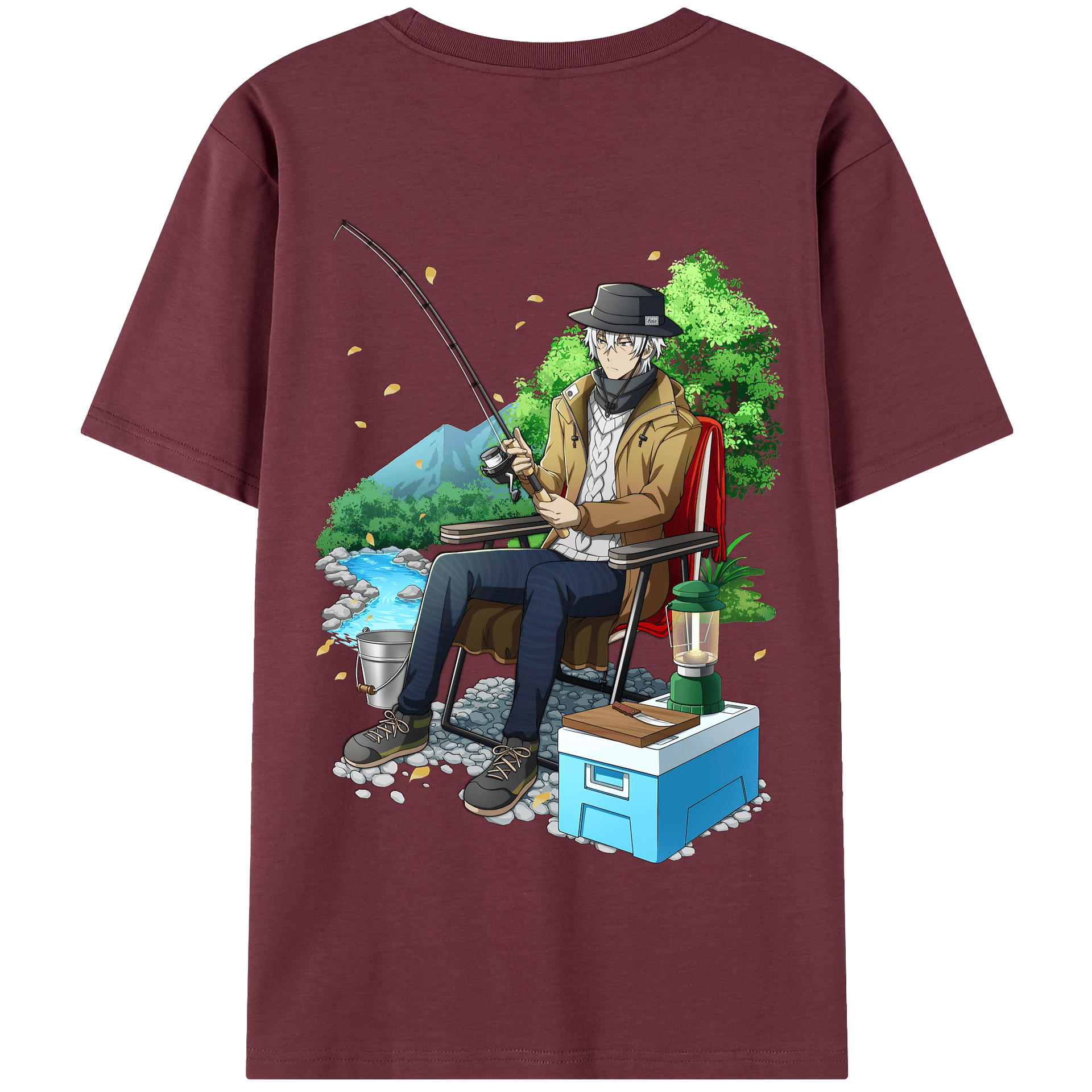 （画像用） 文豪ストレイドッグス Bungo Stray Dogs 綿100％半袖Tシャツ（背面プリント）